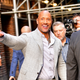 Dwayne Johnson leaves ‘The Late Show With Stephen Colbert’ at the Ed Sullivan Theater on July 11.